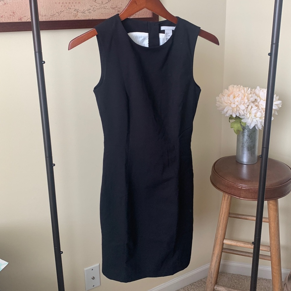 H&M fitted black dress